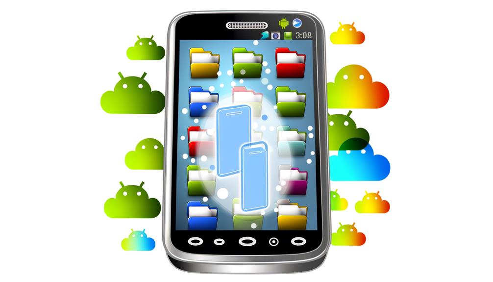 android text message storage