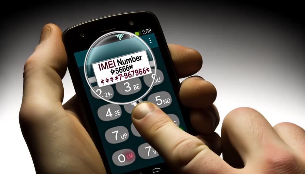 check your imei number