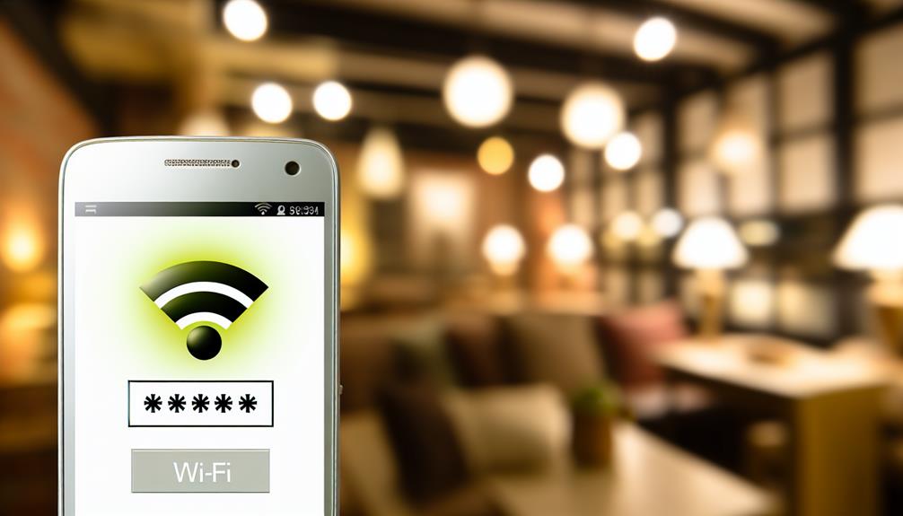 view android wifi password